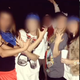One of the “Clemson Cripmas”-themed photos found on social media
WSPA